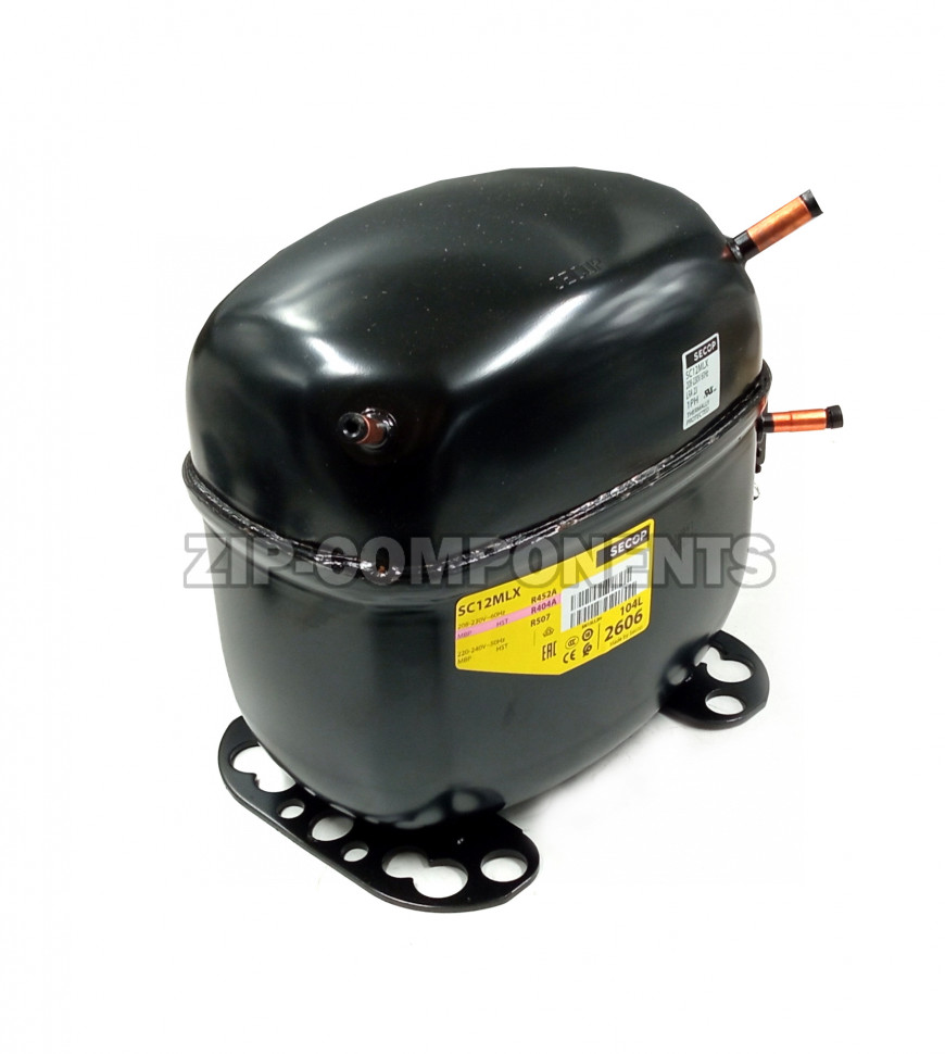 Компрессор среднетемпературный Secop SC 12 MLX R-404 (W при +7,2° 1847Вт)